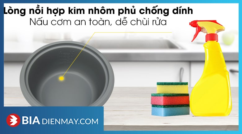 Nồi cơm nắp rời Sharp KSH-218SNV-SF 1.8 lít