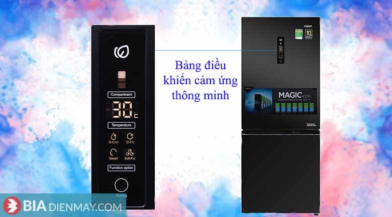 Tủ lạnh Aqua Inverter 320 lít AQR-IW378EB(BS) - chính hãng