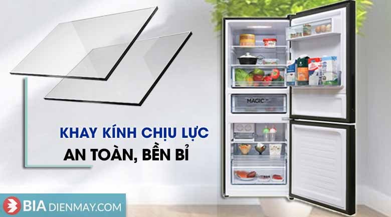 Tủ lạnh Aqua Inverter 320 lít AQR-IW378EB(BS) - chính hãng
