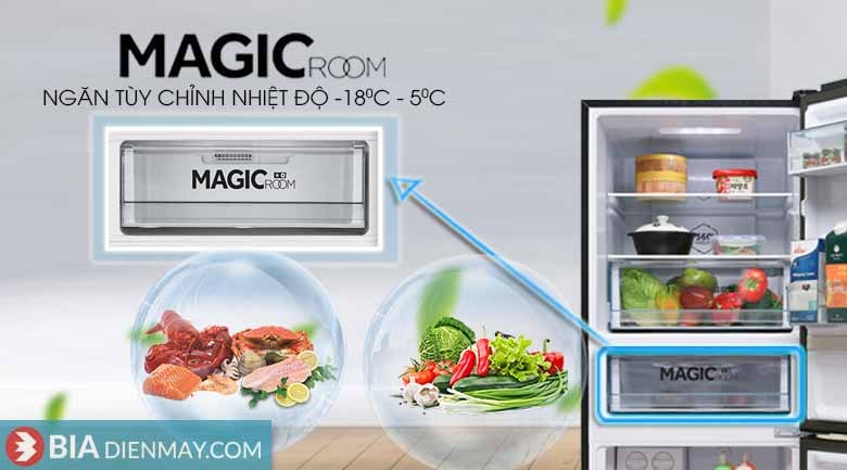 Tủ lạnh Aqua inverter 291 lít AQR-T329MA(GB) - Chính hãng