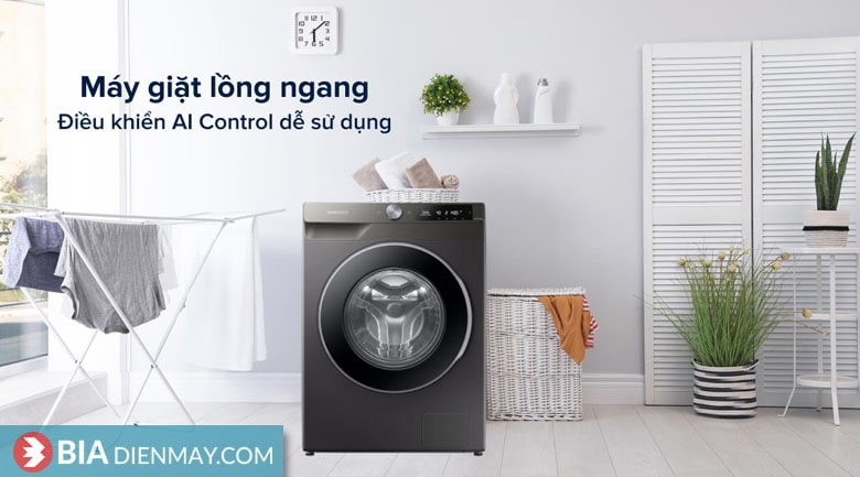 Máy giặt Samsung inverter 9 kg WW90T634DLN/SV - Thiết kế