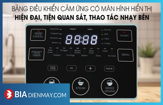 Nồi cơm cao tần Sharp KS-IH191V-RD 1.8 lít