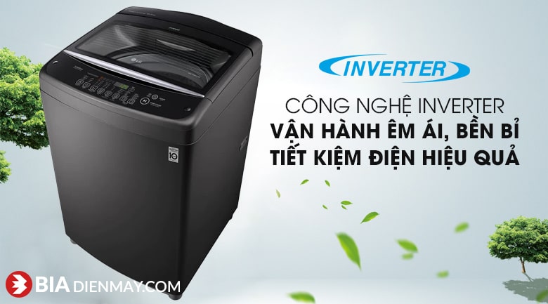 Máy giặt LG inverter 10.5 kg T2350VSAB - công nghệ inverter