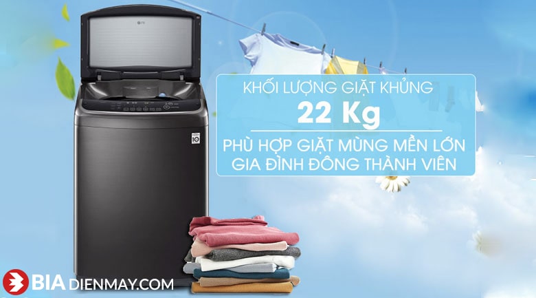 Máy giặt LG TH2722SSAK 22 kg Inverter