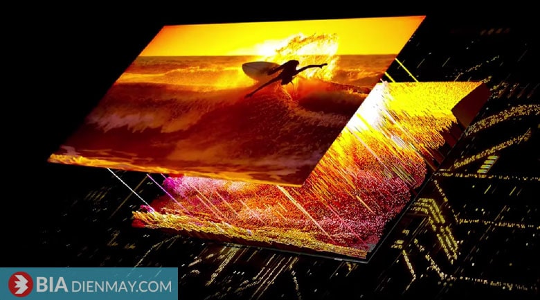 Tivi Samsung 55 inch QA55QN85C - công nghệ giúp tinh chỉnh độ sáng