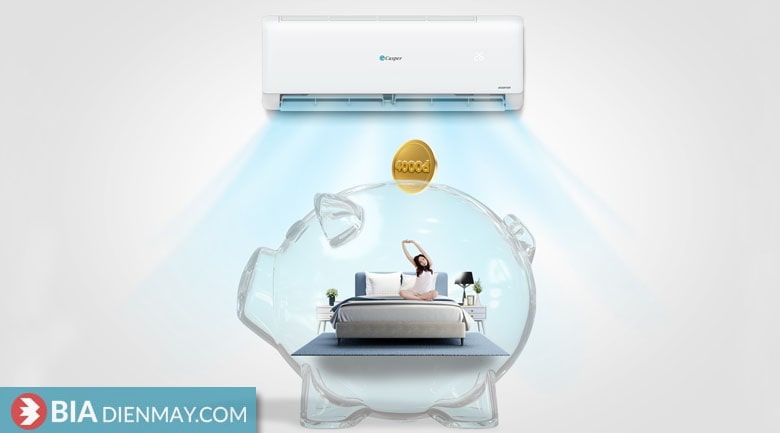 Điều hòa Casper inverter 9000 BTU 1 chiều TC-09IS36 - Tiết kiệm điện