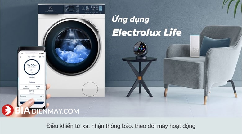 Máy giặt Electrolux inverter 10 kg EWF1042Q7WB - tiện ích