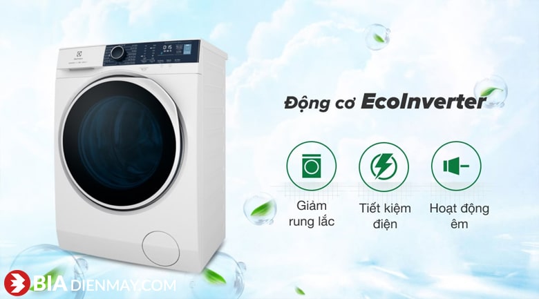 Máy giặt Electrolux inverter 9 kg EWF9024P5WB - Công nghệ inverter tiết kiệm điện