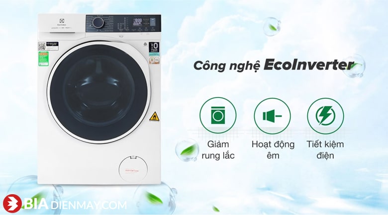 Máy giặt sấy Electrolux EWW9024P5WB - công nghệ inverter tiết kiệm điện