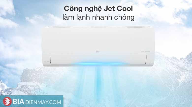 Điều hòa LG 12000BTU V13WIN - Công nghệ làm lạnh nhanh Jet Cool