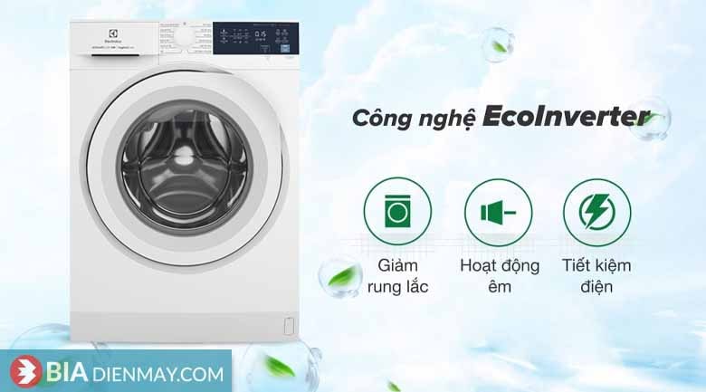 Máy giặt Electrolux inverter 10kg EWF1024D3WB - công nghệ Eco inverter tiết kiệm điện