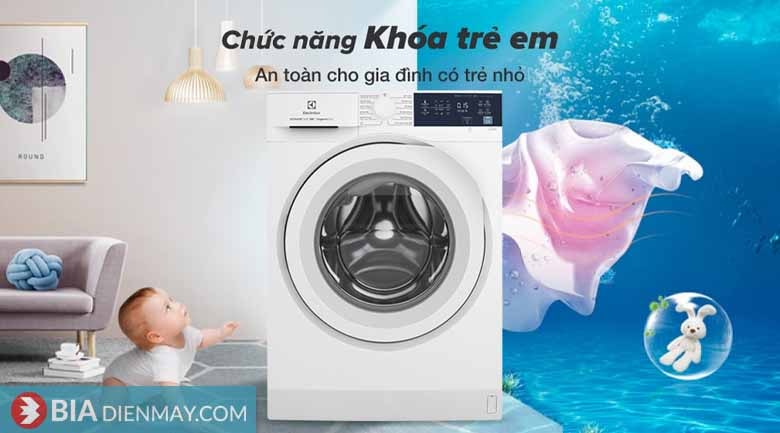 Máy giặt Electrolux inverter 10kg EWF1024D3WB - Tiện ích