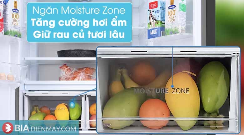 Tủ lạnh Toshiba GR-RF610WE-PGV(22)-XK - Ngăn bảo quản rau, củ, quả tươi ngon