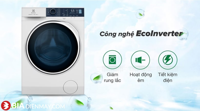 Máy giặt Electrolux inverter 10 kg EWF1024P5WB - công nghệ inverter tiết kiệm điện
