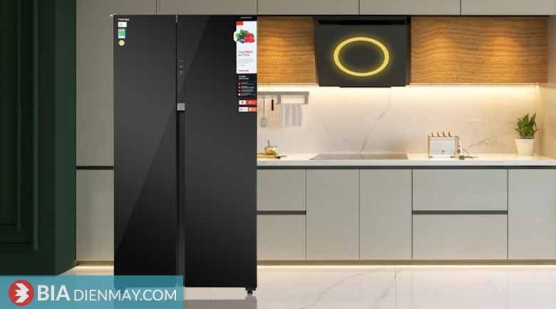 Tủ lạnh Toshiba GR-RS780WI-PGV(22)-XK - Thiết kế