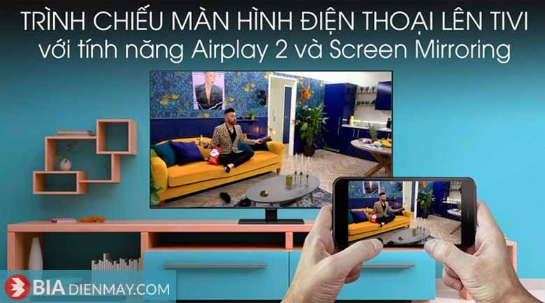 Smart Tivi QLED Samsung 4K 85 inch QA85Q70B - Model 2022