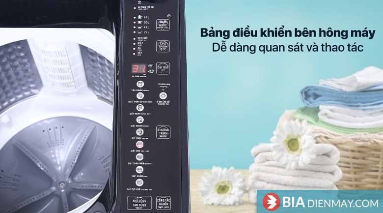 Máy giặt Aqua 10 kg AQW-F100GT(BK) - Chính hãng 