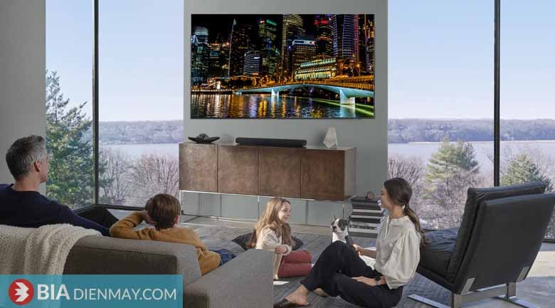 Smart Tivi Neo QLED Samsung 4K 85 inch QA85QN85B - Model 2022