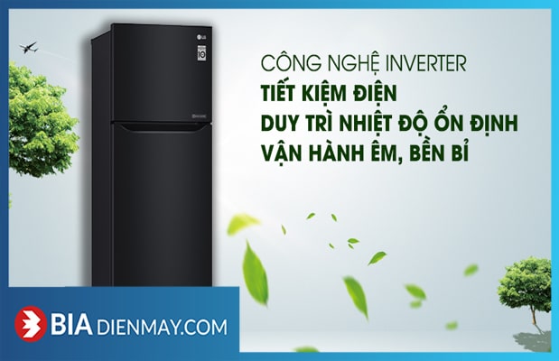 Tủ lạnh LG GN-B222WB Inverter 209 lít