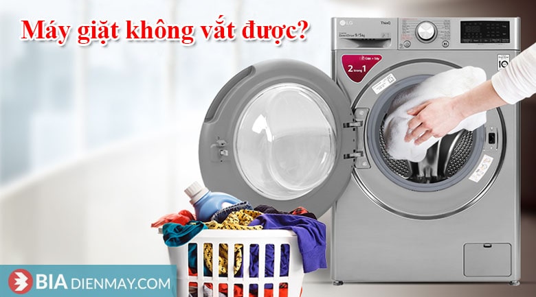 Máy giặt không vắt được: 7 Nguyên nhân và cách khắc phục?