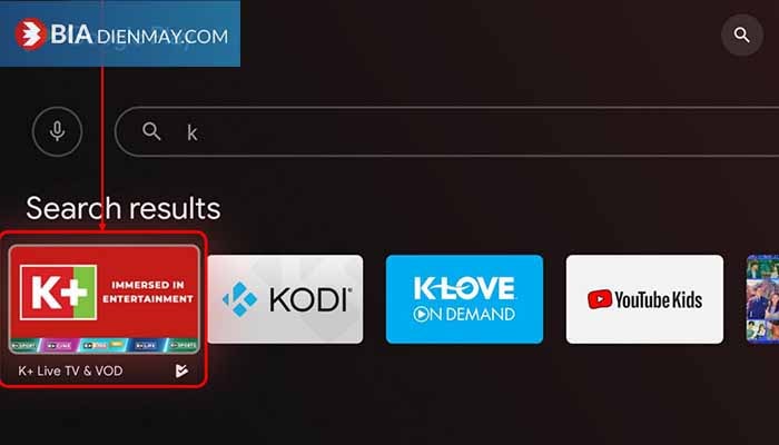 Mua Android và Google Tivi Casper – Tặng Gói K+ VUI 1 Năm
