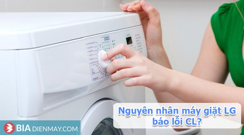 Máy giặt LG báo lỗi CL
