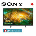 Tivi Sony KD-43X8050H 43 inch 4K HĐH Android 