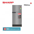 Tủ lạnh SHARP inverter 150 lít SJ-X176E-SL 