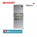 Tủ lạnh Sharp inverter 224 lít SJ-X251E-SL - Chính hãng