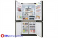 Tủ Lạnh Sharp inverter 605 lít SJ-FX688VG-BK - Chính hãng