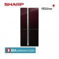 Tủ Lạnh Sharp inverter 605 lít SJ-FX688VG-RD - Chính hãng
