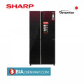 Tủ Lạnh Sharp SJ-FXP600VG-MR 525 Lít Inverter