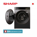 Máy giặt Sharp inverter 8.5 kg ES-FK852SV-G - Cửa ngang