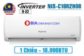 Điều hòa Nagakawa NIS-C18R2H08 Inverter 18000 BTU 1 chiều