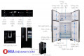 Tủ lạnh Hitachi R-FW690PGV7 (GBK) 4 cánh Inverter 540 Lít