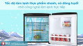 Tủ lạnh Aqua 50 lít AQR-D59FA(BS) - Tủ lạnh Mini Chính Hãng 100%