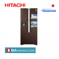 Tủ Lạnh Hitachi 4 cánh inverter 540 lít R-FW690PGV7(GBW) - Chính hãng 