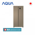 Tủ lạnh Aqua inverter 480 lít AQR-S480XA(SG) - Model 2021
