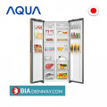 Tủ lạnh Aqua inverter 480 lít AQR-S480XA(SG)