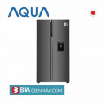 Tủ lạnh Aqua inverter 524 lít AQR-SW541XA(BL) - Model 2021