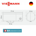 Bình nóng lạnh Viessmann 20 lít P2-S20