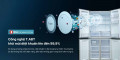 Tủ Lạnh Aqua Inverter 456 Lít AQR-M530EM SLB MultiDoor 4 Cánh