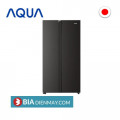 Tủ lạnh Aqua inverter 646 lít AQR-S682XA(BL) - Model 2023