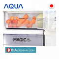 Tủ lạnh Aqua inverter 324 lít AQR-B380MA(GM) - Model 2023