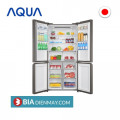 Tủ lạnh Aqua 4 cánh inverter 549 lít AQR-IG636FM(GB)