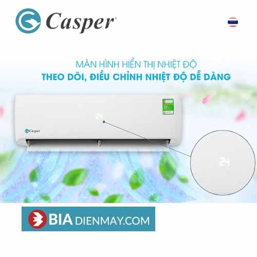Điều hòa Casper 12000 BTU 1 chiều LC-12TL32 - Model 2020