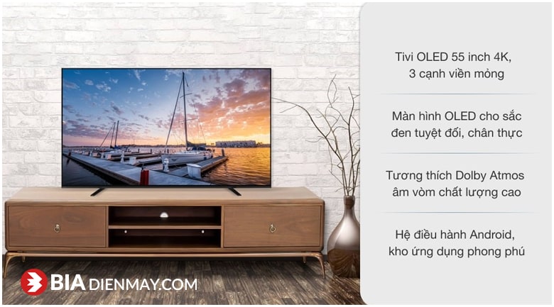 Tivi Sony KD-55A8H 55 inch OLED 4K