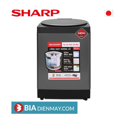 Máy giặt Sharp ES-W102PV-H 10.2 kg 