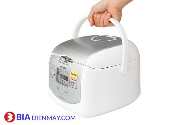 Nồi cơm điện tử Sharp KS-COM08V-SL 0.72 lít