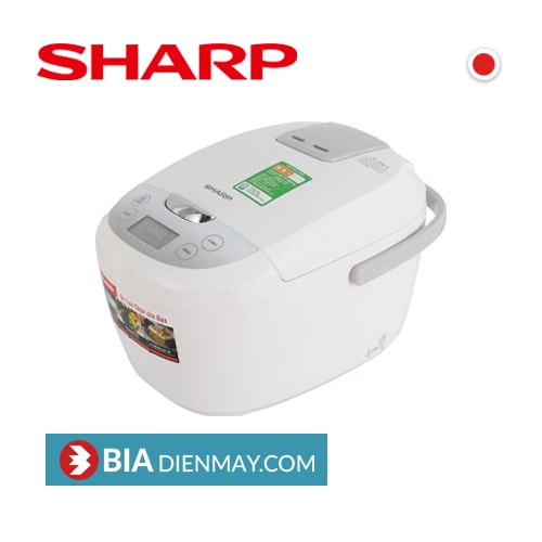 Nồi cơm điện tử Sharp KS-COM185EV-SL 1.8 lít 